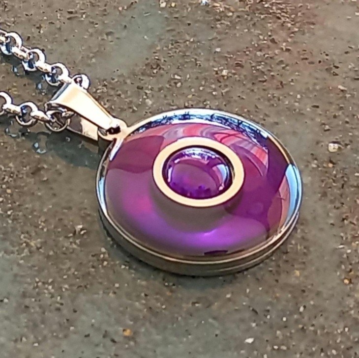 Collana Purple Circle 🧿